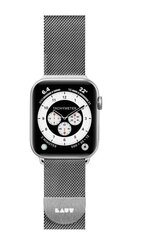 Laut Steel Loop Watch Strap for Apple Watch Series 1-7 & SE (42-45 mm), Silver cena un informācija | Viedpulksteņu un viedo aproču aksesuāri | 220.lv