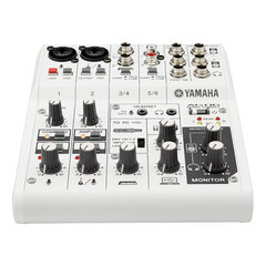 Skaņas pults Yamaha AG06 cena un informācija | Mūzikas instrumentu piederumi | 220.lv