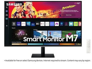 Samsung S32BM700UU - M70B Series - LED monitor - 4K - 32" - HDR cena un informācija | Monitori | 220.lv