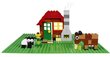 Основание 10700 LEGO® Classic Green Baseplate 25x25 см зелёная пластина цена