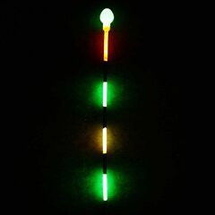 LED pludiņš 7g MIRACLE FISH, krāsa Zelts-Melns cena un informācija | Pludiņi, copes signalizatori | 220.lv