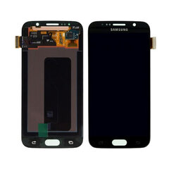 Ekrāns Samsung Galaxy S6 (melns) ORG cena un informācija | Telefonu rezerves daļas un istrumenti to remontam | 220.lv