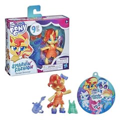 Komplekts My Little Pony Smashin Fashion Sunset Shimmer Hasbro F1759 cena un informācija | Rotaļlietas meitenēm | 220.lv