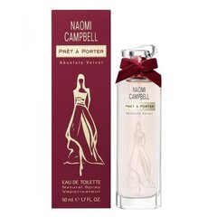 Tualetes ūdens Naomi Campbell Pret and Porter Absolute Velvet EDT sievietēm, 15 ml cena un informācija | Sieviešu smaržas | 220.lv