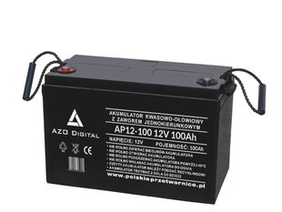 VRLA AGM akumulators AZO Digital AP12-100 12V 100Ah cena un informācija | Akumulatori | 220.lv