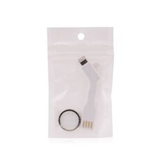 Etui USB Kabelis - Atslēgu piekariņš uz Micro USB savienojumu Unievrsāls Balts cena un informācija | Savienotājkabeļi | 220.lv