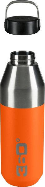Pudele 360 Degrees, 750 ml, oranža cena un informācija | Ūdens pudeles | 220.lv