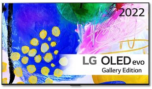 LG G2, 83", OLED, Ultra HD, center stand, silver - TV cena un informācija | Televizori | 220.lv
