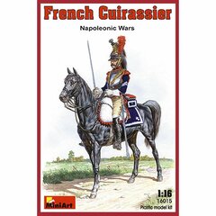 Līmējams modelis MiniArt 16015 French Cuirassier. Napoleonic Wars. 1/16 cena un informācija | Līmējamie modeļ | 220.lv