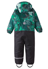Lassie зимний комбинезон для детей SIIKO, зеленый/темно-синий цена и информация | Зимняя одежда для детей | 220.lv