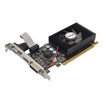 AFOX Geforce GT240 1GB DDR3 128BIT DVI HDMI VGA LP Fan AF240-1024D3L2 cena un informācija | Videokartes (GPU) | 220.lv