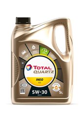TOTAL Quartz INEO ECS 5W-30 motoreļļa, 5 L cena un informācija | Motoreļļas | 220.lv