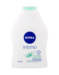 Intīmās higiēnas līdzeklis Nivea Shower emulsion for intimate hygiene Intimo Natural 250 ml cena un informācija | Intīmās higiēnas līdzekļi | 220.lv