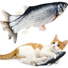 Interaktīva rotaļlieta kaķiem, kas lec pa zivīm cena un informācija | Rotaļlietas kaķiem | 220.lv