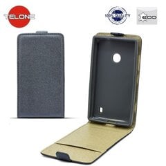 Telone Shine Pocket Slim Flip Case Sony Xperia Z5 Mini/Compact telefona maks vertikāli atverams Pelēks cena un informācija | Telefonu vāciņi, maciņi | 220.lv
