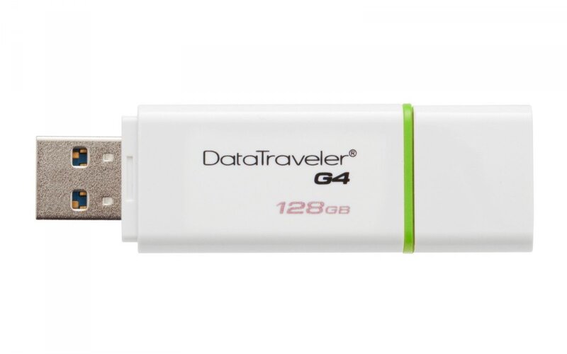 Zibatmiņa KINGSTON DataTraveler DTI G4, 128 GB, USB 3.0
