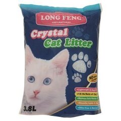 Kaķu pakaiši Long Feng 3,8 L, (lavanda) cena un informācija | Smiltis un pakaiši | 220.lv