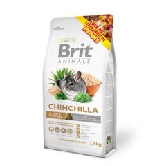 Šinšillu Barība Brit Animals Chinchilla 1,5 Kg cena un informācija | Barība grauzējiem | 220.lv