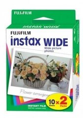 Fujifilm Instax WIDE fotolapiņas (10x2 gab) cena un informācija | Citi piederumi fotokamerām | 220.lv