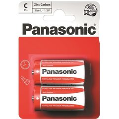 Panasonic baterija R14RZ/2B cena un informācija | Baterijas | 220.lv