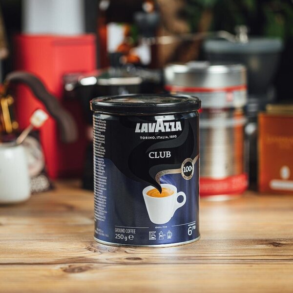Maltā kafija LAVAZZA CLUB metāla bundžā, 250 g lētāk