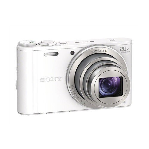 Sony DSC-WX350, balts cena un informācija | Digitālās fotokameras | 220.lv