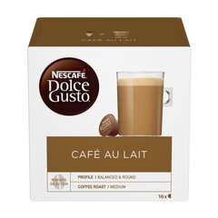 Kafijas kapsulas Nescafe Dolce Gusto Cafe Au Lait, 16 gab. cena un informācija | Kafija, kakao | 220.lv