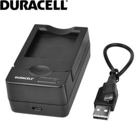 Duracell Analogs Panasonic DE-A12 USB Lādētājs priekš Lumix DMC-FX10 CGA-S005 CGA-S008 Akumulātora cena un informācija | Fotokameru lādētāji | 220.lv
