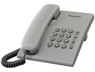 Panasonic KX-TS500FXH, Balts cena un informācija | Stacionārie telefoni | 220.lv