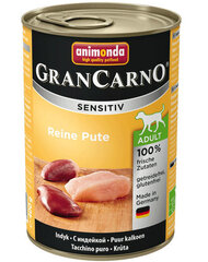 Animonda Grancarno konservi suņiem ar tītara gaļu, 800 g cena un informācija | Konservi suņiem | 220.lv