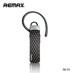 Remax RB-T9 Bluetooth 4.1 Multipoint HD (austiņa) Universāla ar Multipoint funkciju (iOS/Android) Melna cena un informācija | Bezvadu garnitūra | 220.lv