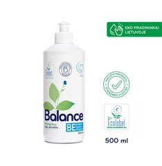 Ekoloģisks trauku mazgāšanas šķidrums BALANCE, 500 ml cena un informācija | Trauku mazgāšanas līdzekļi | 220.lv