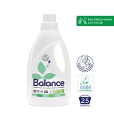 Ekoloģisks universāls audumu mazgāšanas līdzeklis BALANCE, 1500ml cena un informācija | Mazgāšanas līdzekļi | 220.lv