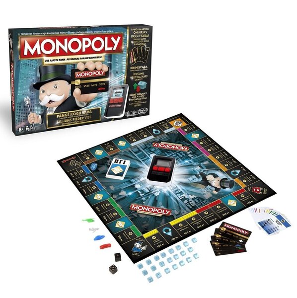 Spēle Monopols (EST/LAT valodās) cena un informācija | Galda spēles | 220.lv