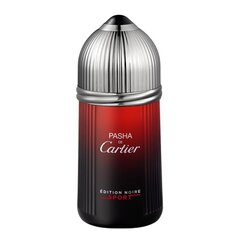 Tualetes ūdens Cartier Pasha De Cartier Edition Noire Sport EDT 50 ml cena un informācija | Vīriešu smaržas | 220.lv