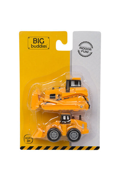 Набор из 2-х игрушечных машинок BIG Buddies BB01005, 1 шт. цена