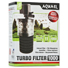 Ūdens filtrs Aquael Turbo filter 1000 cena un informācija | Akvāriji un aprīkojums | 220.lv