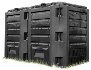 Komposta kaste IKLM-800C cena un informācija | Komposta kastes un āra konteineri | 220.lv