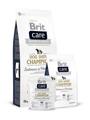 Sausā Barība Suņiem Brit Care Show Champion Ar Lasi Un Siļķi, 12 Kg cena un informācija | Sausā barība suņiem | 220.lv
