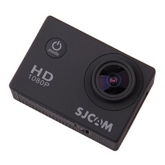 SJCam SJ4000 Ūdendroša 30m Sporta Kamera 12MP 170 grādi 1080p HD 30fps 2.0" LCD Ekrāns Melna cena un informācija | Sporta kameras | 220.lv