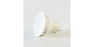 5W LED spuldze V-TAC GU10 plastmasas vāks, (4500K) dienas gaisma cena un informācija | Spuldzes | 220.lv