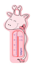 Termometrs vannas žirafe BabyOno 775/01, rozā cena un informācija | Mazuļa mazgāšana | 220.lv