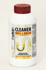 Kanalizācijas cauruļu tīrīšanas līdzeklis Boker 500g cena un informācija | Tīrīšanas līdzekļi | 220.lv
