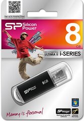 Silicon Power Ultima-II 8 GB, USB 2.0, B cena un informācija | USB Atmiņas kartes | 220.lv