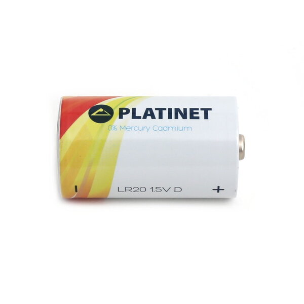 Platinet D 2 LR20 1.5V Alkaline MN1300 Baterijas (2gab.) (EU Blister) cena