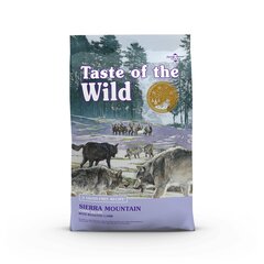 Taste of the Wild "Sierra Mountain" sausā barība suņiem ar ceptu jēru, 2 kg cena un informācija | Sausā barība suņiem | 220.lv