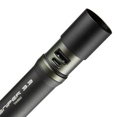 Mactronic 1000lm USB uzlādējams lukturis ar fokusa funkciju Sniper 3.3 cena un informācija | Lukturi | 220.lv
