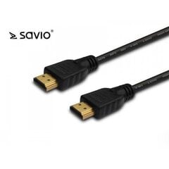 Kabelis Elmak HDMI - HDMI 0.5m (SAVIO CL-36) cena un informācija | Kabeļi un vadi | 220.lv