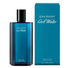 Vīriešu smaržas Cool Water Davidoff EDT: Tilpums - 200 ml cena un informācija | Vīriešu smaržas | 220.lv
