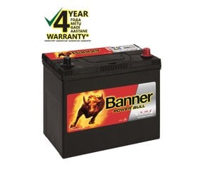 BANNER Power Bull 45Ah 360A (-/+) cena un informācija | Akumulatori | 220.lv